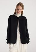 ROHE DOUBLE-FACED PANKOU JACKET | BLACK image