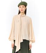 VIVETTA BLOUSE WITH COLLAR AND HANDS AND SCARF image