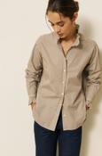 HARTFORD CHANA SHIRT IN BROWN STRIPES image