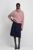 EXTREME CASHMERE No465 LONG LINE | NAVY image