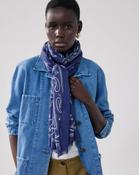 HARTFORD SCARF BANDANA IN NAVY