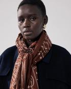 HARTFORD SCARF BANDANA IN BROWN