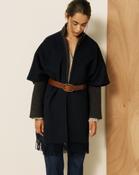 HARTFORD ANGUS LEATHER BELT | DARK BROWN image
