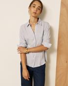 HARTFORD CORAZ WOVEN SHIRT IN BLUE image