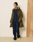 HARTFORD VADER COAT | ARMY GREEN image