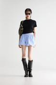 BELLEROSE JOHNY STRIPED BLUE/WHITE SHORTS image