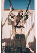 CLARAMONTE DELICE RHANDA BLOUSE IN TAUPE image