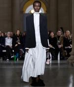ERDEM GRAIN DE POUDRE BLAZER | BLACK image