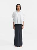 AHLVAR GALLERY GIGI SHIRT IN WHITE