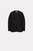 MKDT STUDIO JESSIE WOOL JACKET | BLACK image