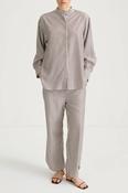 STYLEIN MANDRIA SHIRT IN BROWN STRIPE