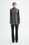 MKDT STUDIO SEBASTIANA SHIRT | GREY MELANGE image