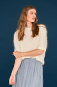 JUMPER 1234 OVERSIZED BRUSHED T-SHIRT IN JASMINE image