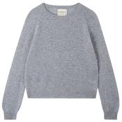 JUMPER 1234 CROP CREW IN CLOUDY/GREY image