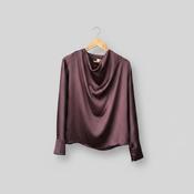 NATAN FANAIS TOP | AUBERGINE