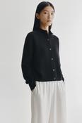 LISA YANG ZIRELLE CARDIGAN IN BLACK
