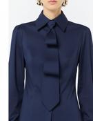 VIVETTA SHIRT COLLAR TIE | NAVY image