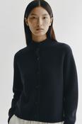 LISA YANG ZIRELLE CARDIGAN IN NAVY