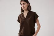 HARTFORD TUGGEN T-SHIRT IN WOOD image