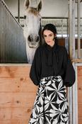 SIX ROADS LAURA BLOUSE | BLACK