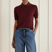LISA YANG NAARA TOP IN BURGUNDY image