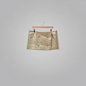 NATAN DUMBO WRAP IN METALLIC GOLD