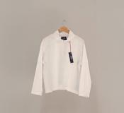GALLEGO DESPORTES SHIRT WITH HAND STITCHED COLLAR IN OXFORD WHITE image