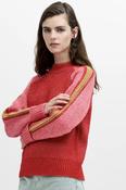 Kessy Tri Colour Raglan Knit