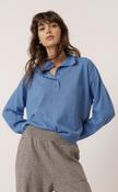 Indi Blue Collared Sweater