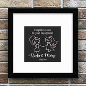 Mrs and Mrs Engagement Present (SAME SEX FEMALE)