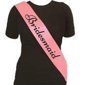 Bridesmaid Pink Sash image