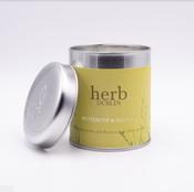 Herb Dublin Buttercup &amp;amp; Bee Balm Candle -Tin Tall image