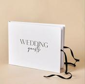 Amore Textured Wedding Guest Book