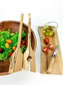 Spalted Beech Salad Spoons image