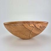 11" Spalted Beech Bowl (ref:842)