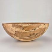 16.5" Spalted Beech Bowl (ref:844) image