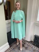 Moskada Mimosa Mint Green Cape Dress image