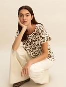 Emme EMMRANE Printed Twill T-shirt - WOOL WHITE image