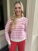 Cocoa Cashmere Shelly Stripe Knit image