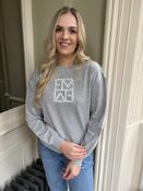 Emme Relaxed Fit Grey Sweater image