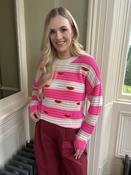 Essentiel Antwerp Jackpot EMBO Stripped Sweater image