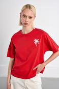 Molly Bracken Oversized Palm Tree T-Shirt image