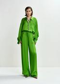 Essentiel Antwerp Julissa Green Wide-Leg Pants image