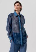 Fracomina Shirt Regular Fit made in Printed Organza image