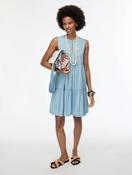 Iblues IBLSOLDINO FLOUNCE DRESS Dark Blue image