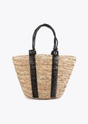 Lola Casademunt Tote with Cutout Logo Handle