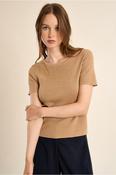 Molly Bracken Fine, Iridescent Knit T-Shirt image