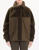 HIGH TECH Thaw Beige Padded Teddy Jacket image