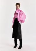 Essentiel Antwerp KARISMATIC Pink Oversized Pussy-Bow Top