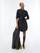 Iblues  IBLTECA  Tartan dress - DARK GREEN